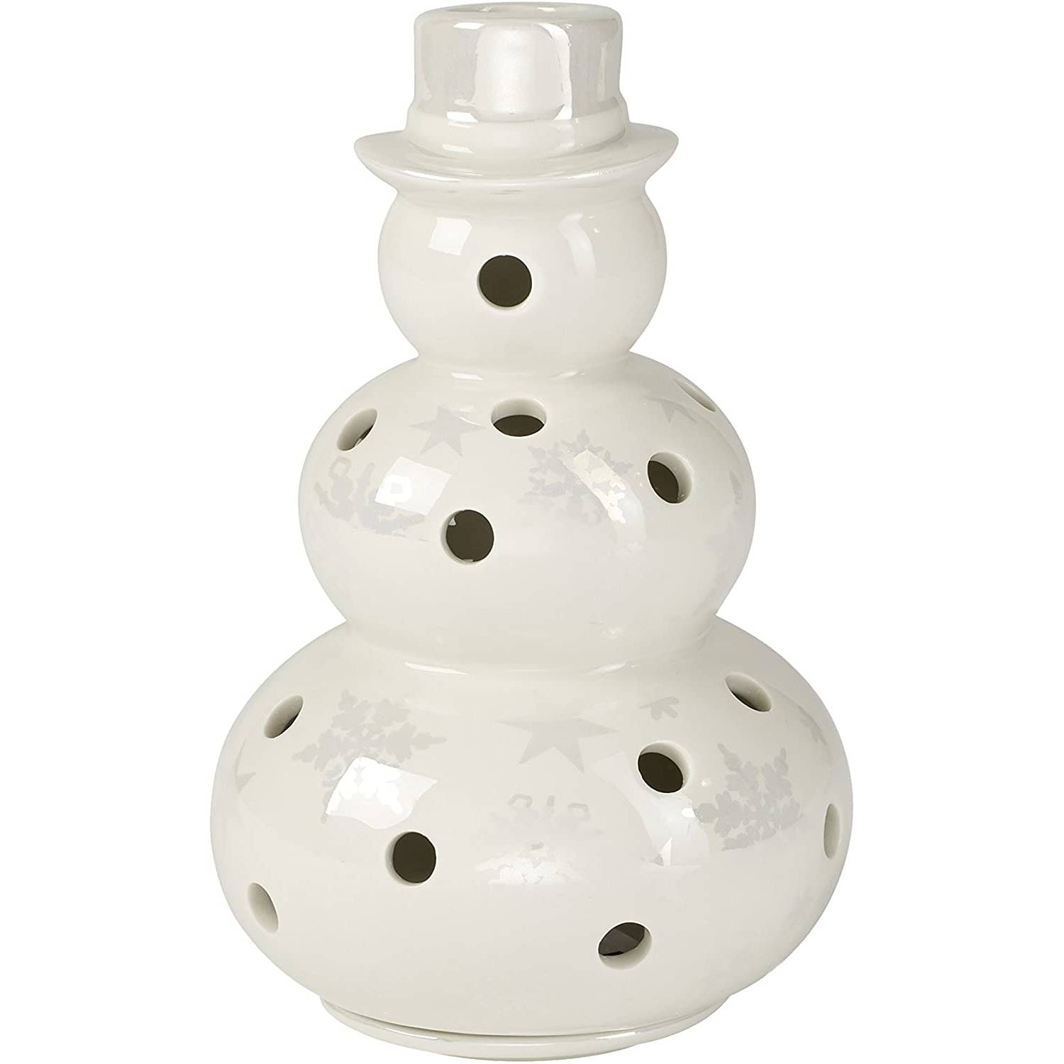 Portacandela Pupazzo di neve, Linea Modern Christmas. Villeroy & Boch