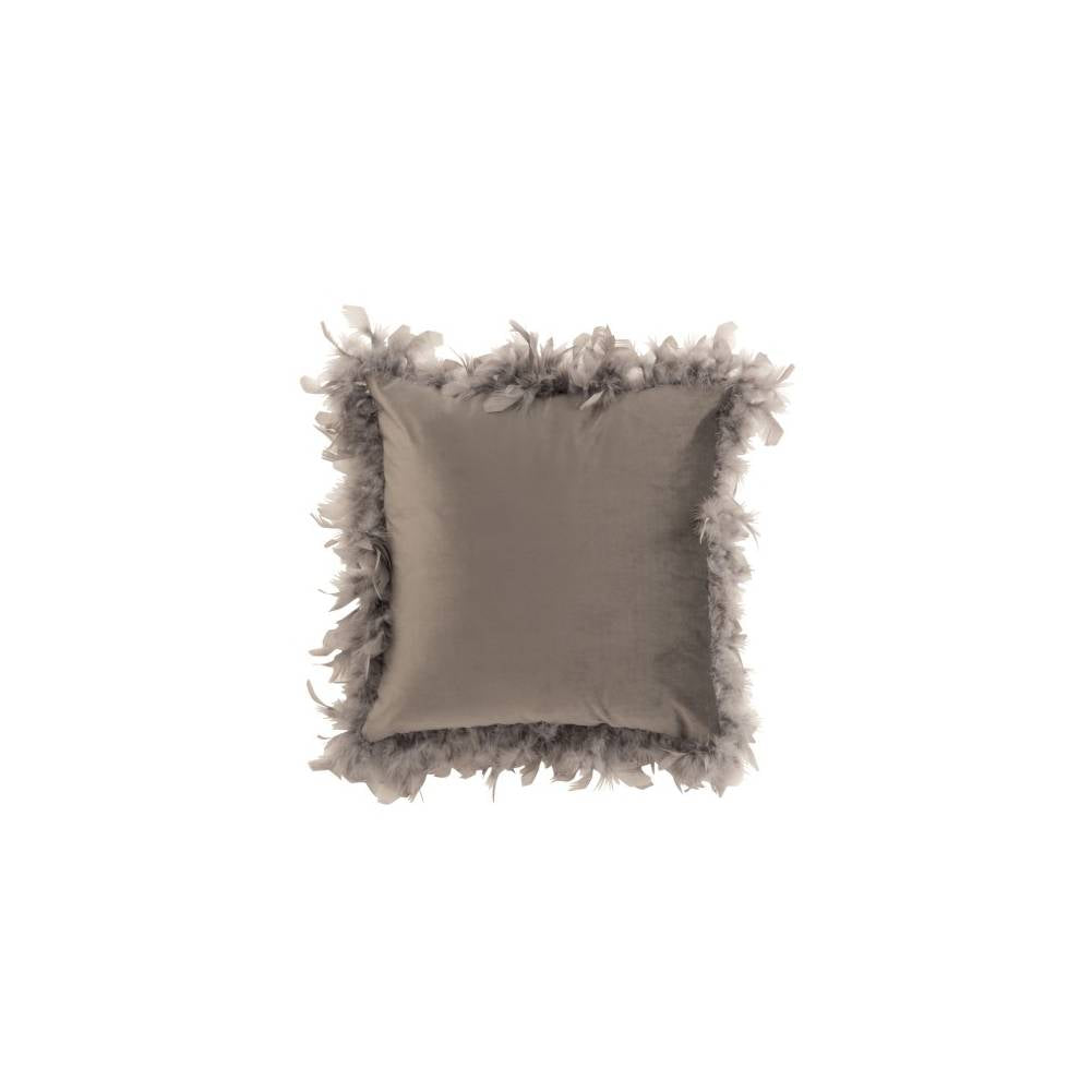 Cuscino Piume Poliestere colore Grigio. Jolipa