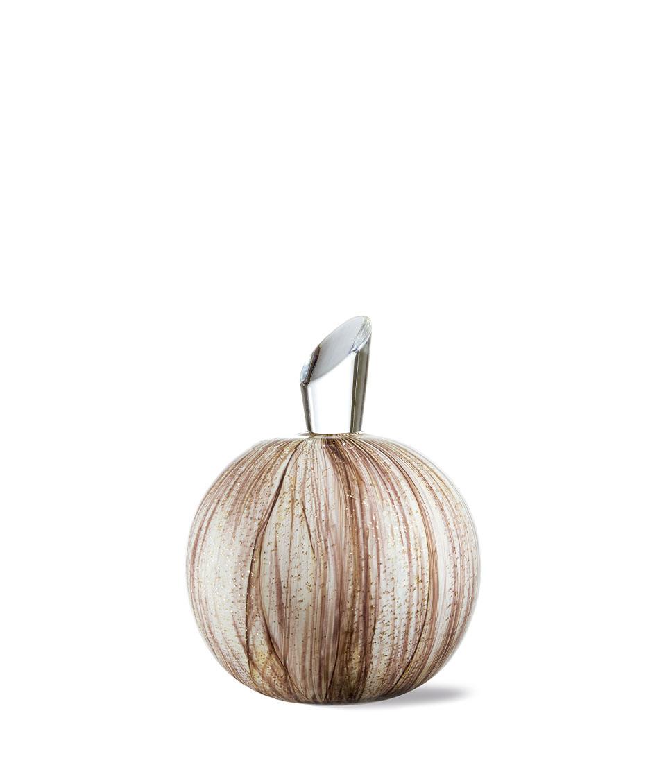 Sfera decorativa Marte, in vetro colorato, misura Ø17.5xH.15 cm. L&#39;oca nera