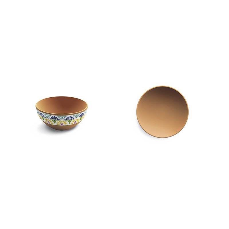 Ciotole Piccole Linea Porto, set 4 pz. in melamina. Emporio Zani
