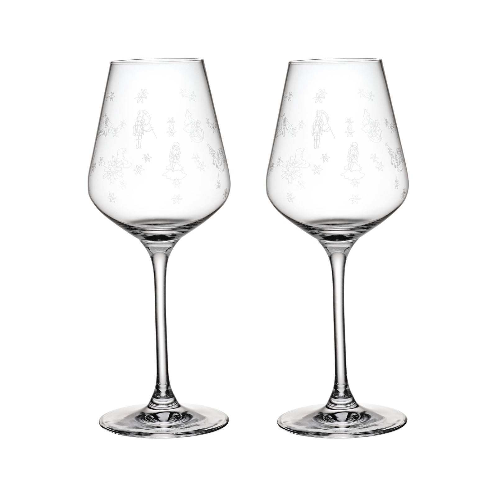 Servizio calici natalizio per 12persone, 36pezzi, Linea Toy's delight. Villeroy &amp;amp Boch