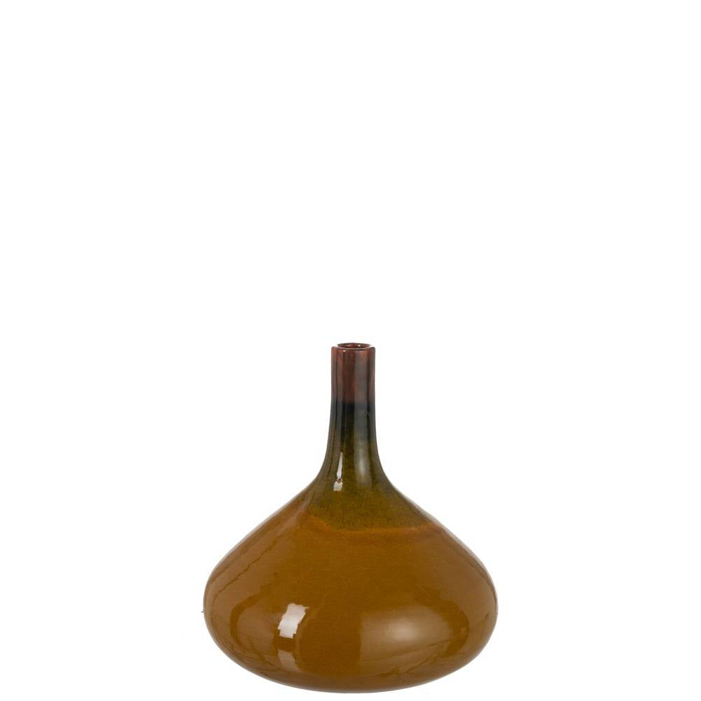 Vaso Vintage in Ceramica color Caramello misura Medium. Jolipa