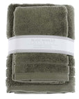 Coppia spugna Linea Infinity 550 gsm, colore verde. Blanc Mariclò
