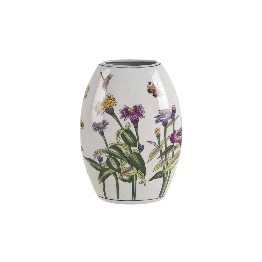 Vaso decorativo in porcellana. Blanc Mariclò