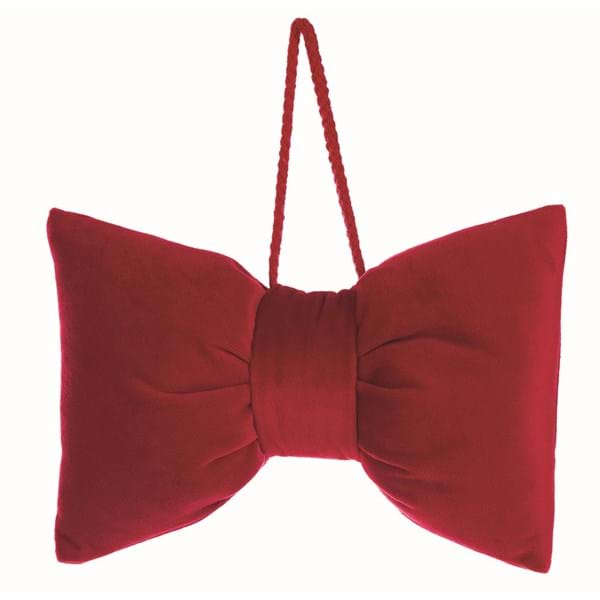 Decoro Fiocco da Appendere Velluto Rosso. Blanc Mariclò