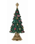Decoro albero con carillon/led. Blanc Mariclò
