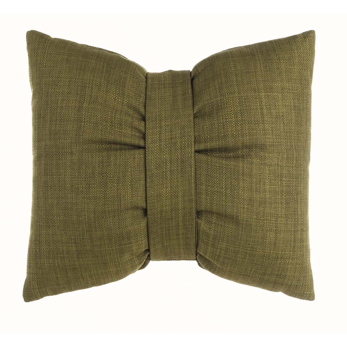 Cuscino FIOCCO piccolo verde. Blanc Mariclò