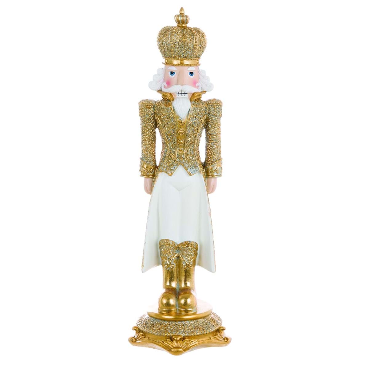 Decoro statua Schiaccianoci. Blanc Mariclò