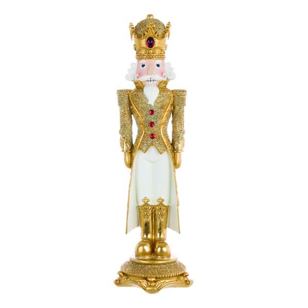 Decoro statua Schiaccianoci. Blanc Mariclò
