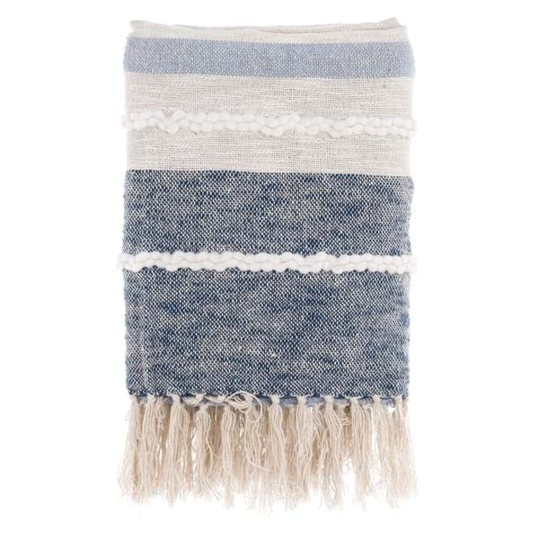 Plaid/copritutto, linea Eclectic day, colore grigio. Blanc Mariclò