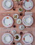 Servizio tavola da 6 Atollo Flores, in ceramica. Tognana