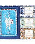 Blue Maiolica pack con 3 saponi e un portasaponetta. Casa Amalfi