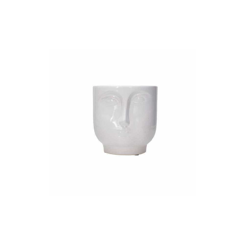 Vaso Horta colore bianco H. 18cm. Tognana Porcellane