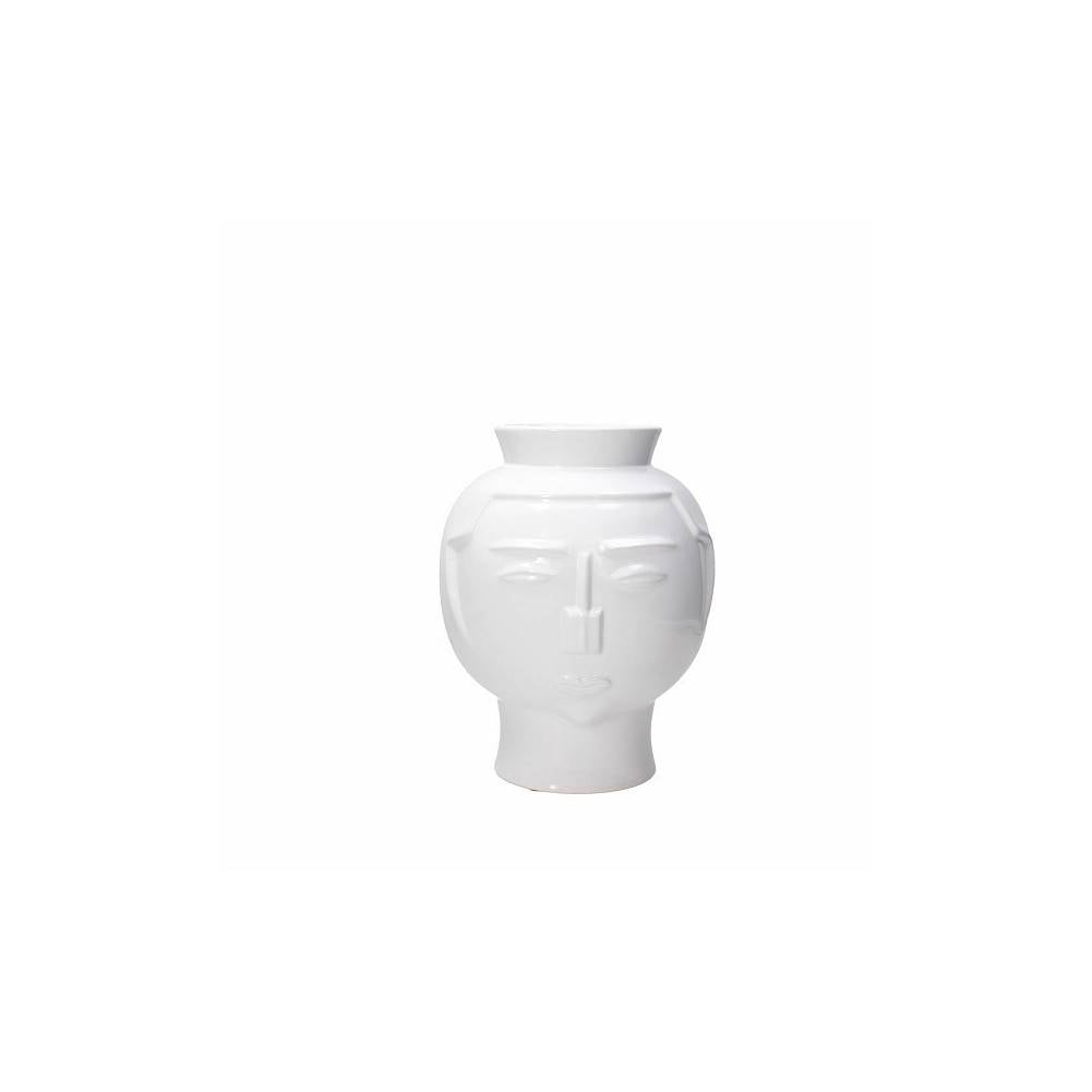 Vaso Mae colore bianco H. 25cm. Tognana Porcellane