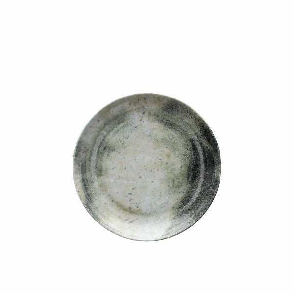 Servizio tavola da 6 Coupe Zenith, colore verde/grigio, in porcellana. Tognana