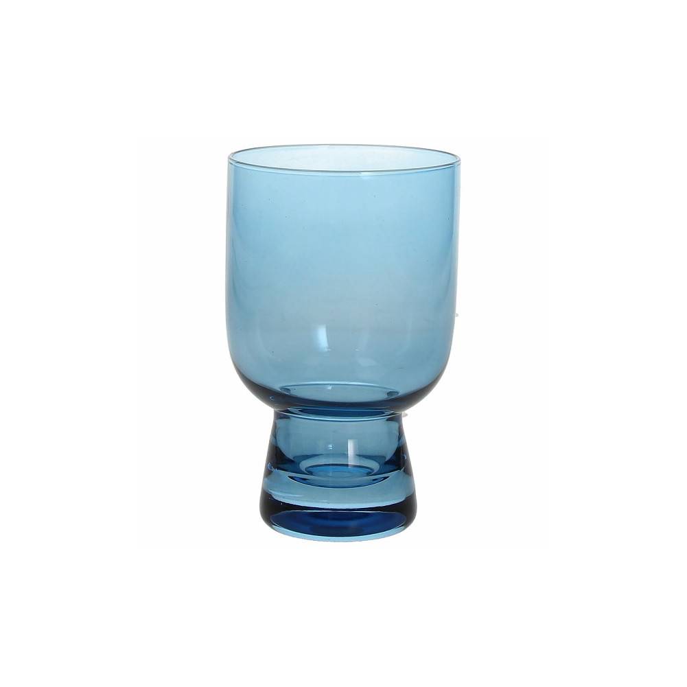 Set 6 Bicchieri LINEA GIULIA blu cobalto. Tognana Porcellane