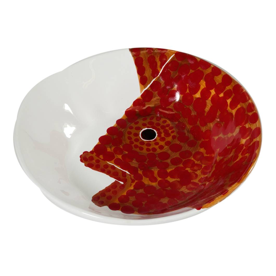 Servizio tavola da 6, Linea Corallo, decori assortiti, in ceramica. Virginia Casa