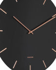 Orologio da Muro "IMPRESSIVE PENDULUM" colore nero e rame. KARLSSON