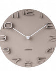 Orologio da Muro "On the edge" colore grigio. KARLSSON