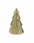 Candela Albero Lux Chic, colore oro, H. 20 cm. Tognana