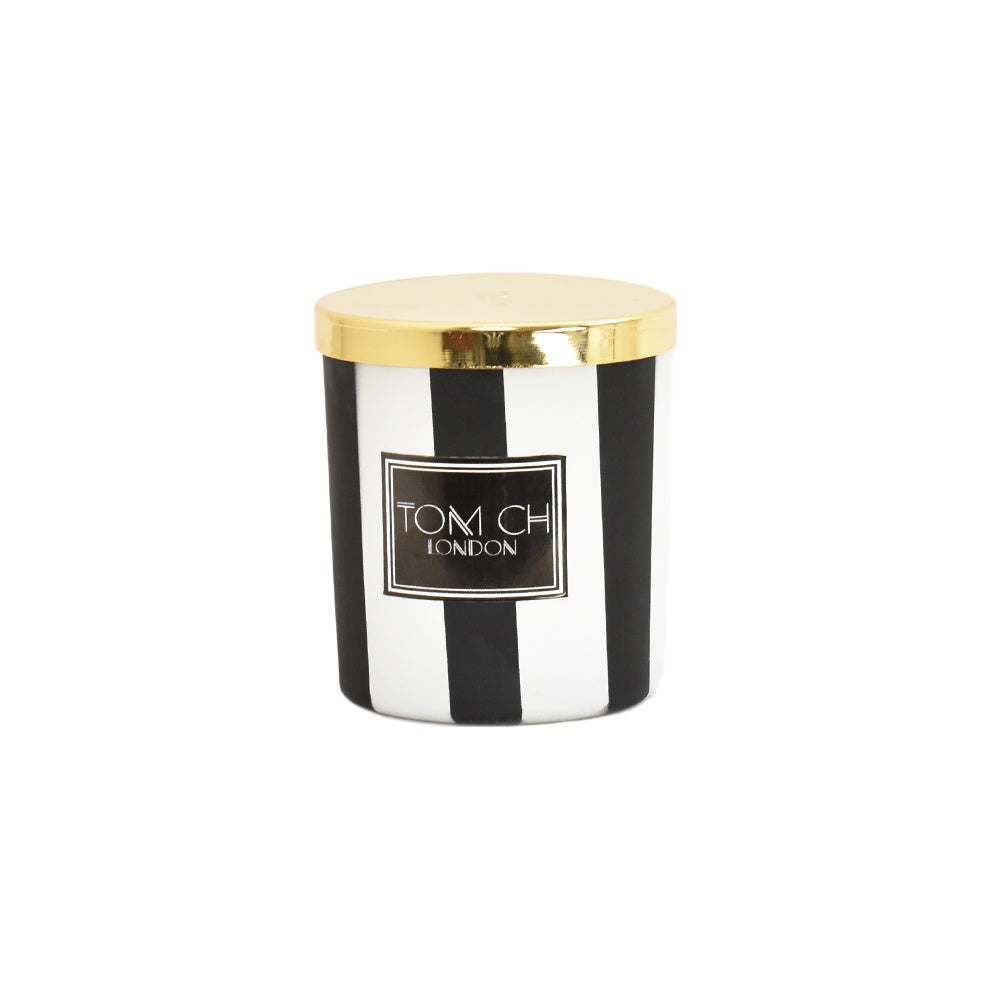 Candela Superior Bianca e Nera H 6 cm. Tom Ch. London