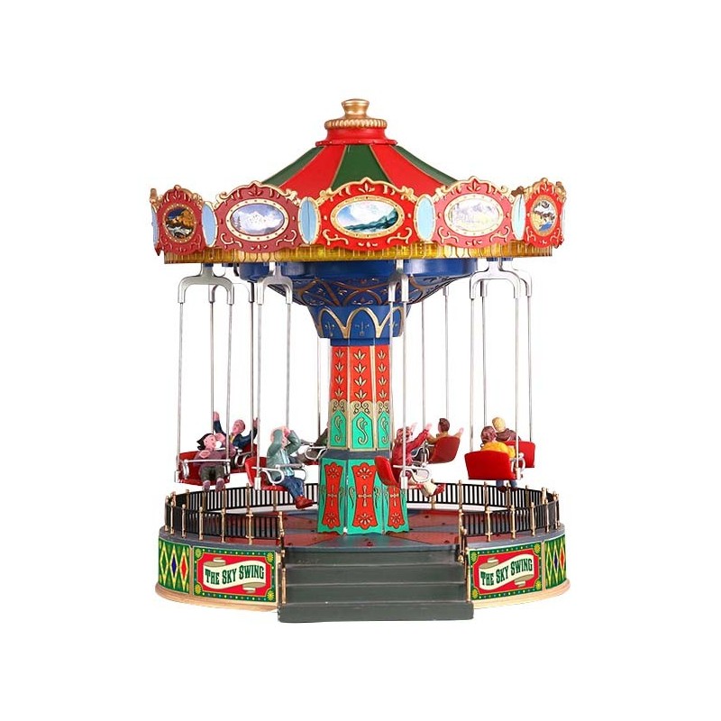 Giostra The Sky Swing con Alimentatore 4.5V. Lemax
