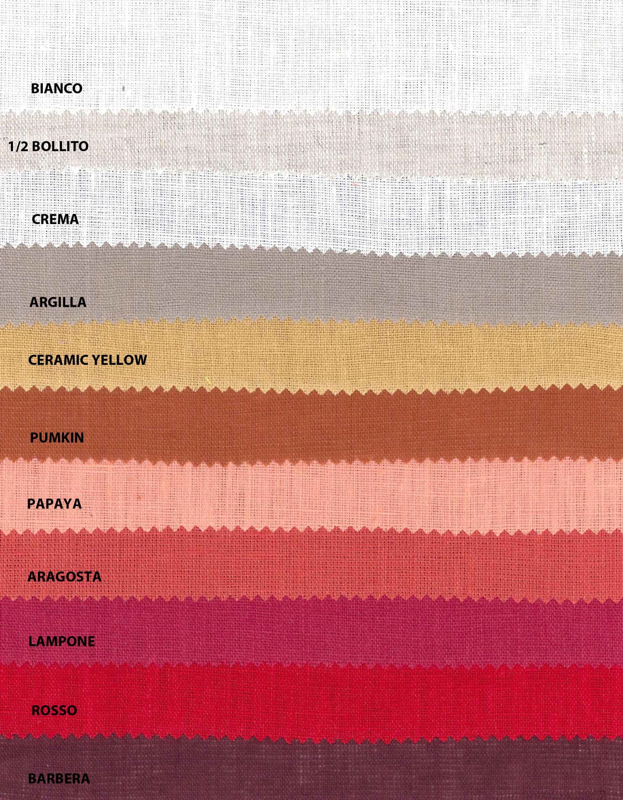 Tovaglia quadrata con tovaglioli, 215x215 cm. Tiziano, 100% lino, colore avorio. Tessitura Toscana Telerie.