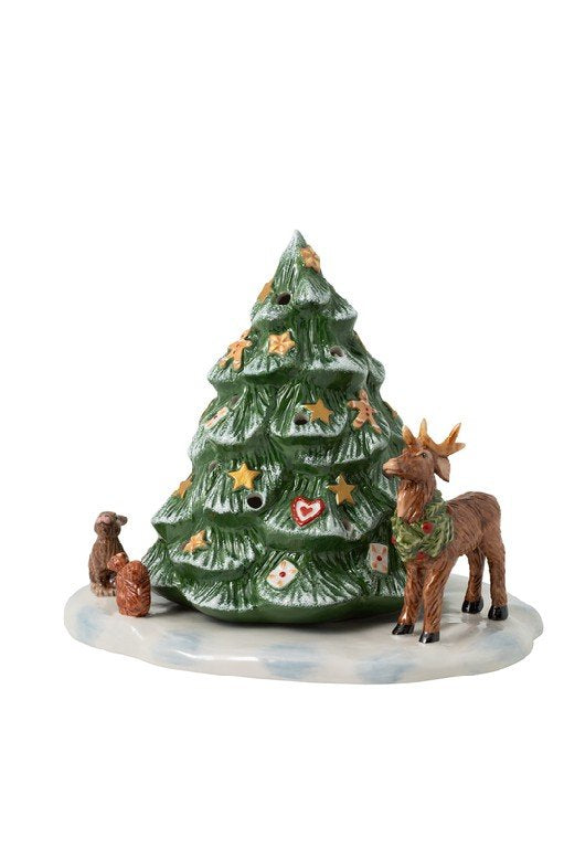 Albero di Natale con animali del bosco Villeroy&amp; Boch linea Christmas Toy's