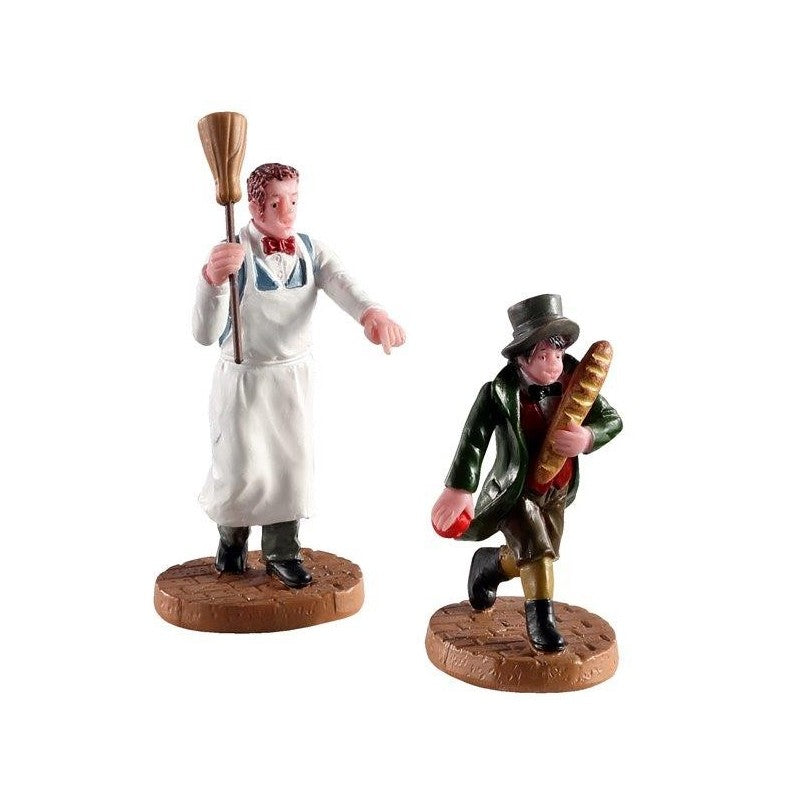 Statuine Artful Dodger Set of 2. Lemax