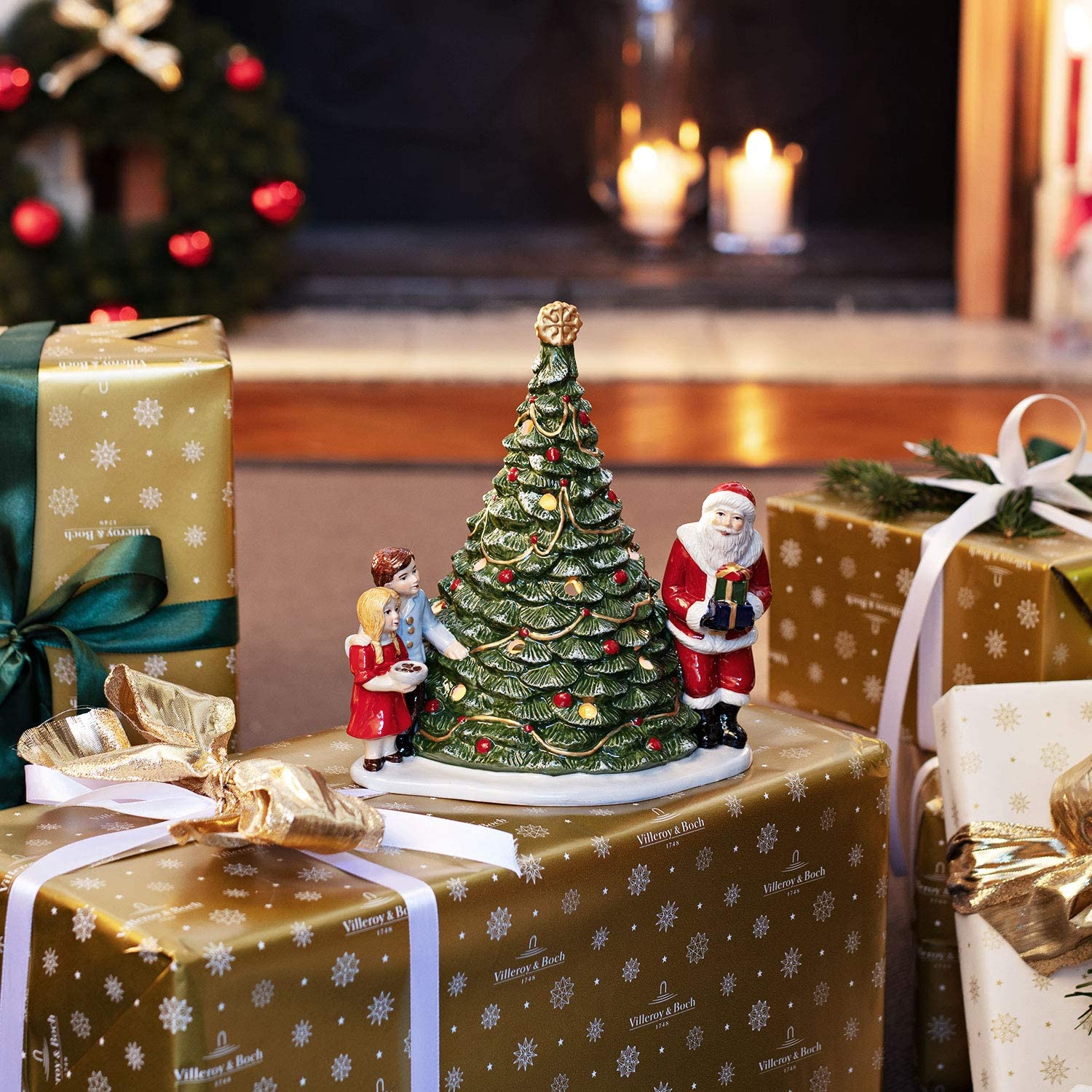Babbo Natale sull'albero Villeroy &amp;amp Boch linea Christmas Toys
