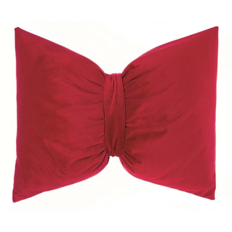 Cuscino FIOCCO grande rosso. Blanc Mariclò