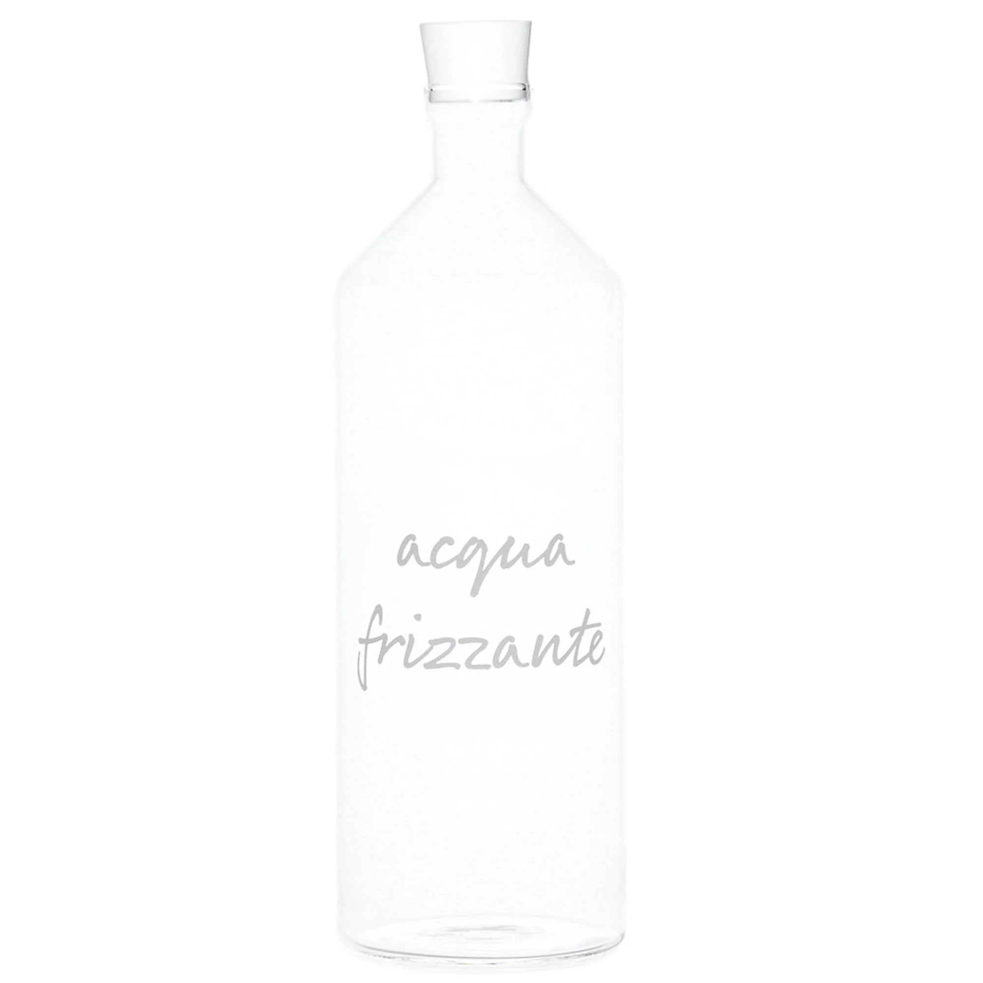 Bottiglia acqua decoro "Acqua Frizzante". Simple day