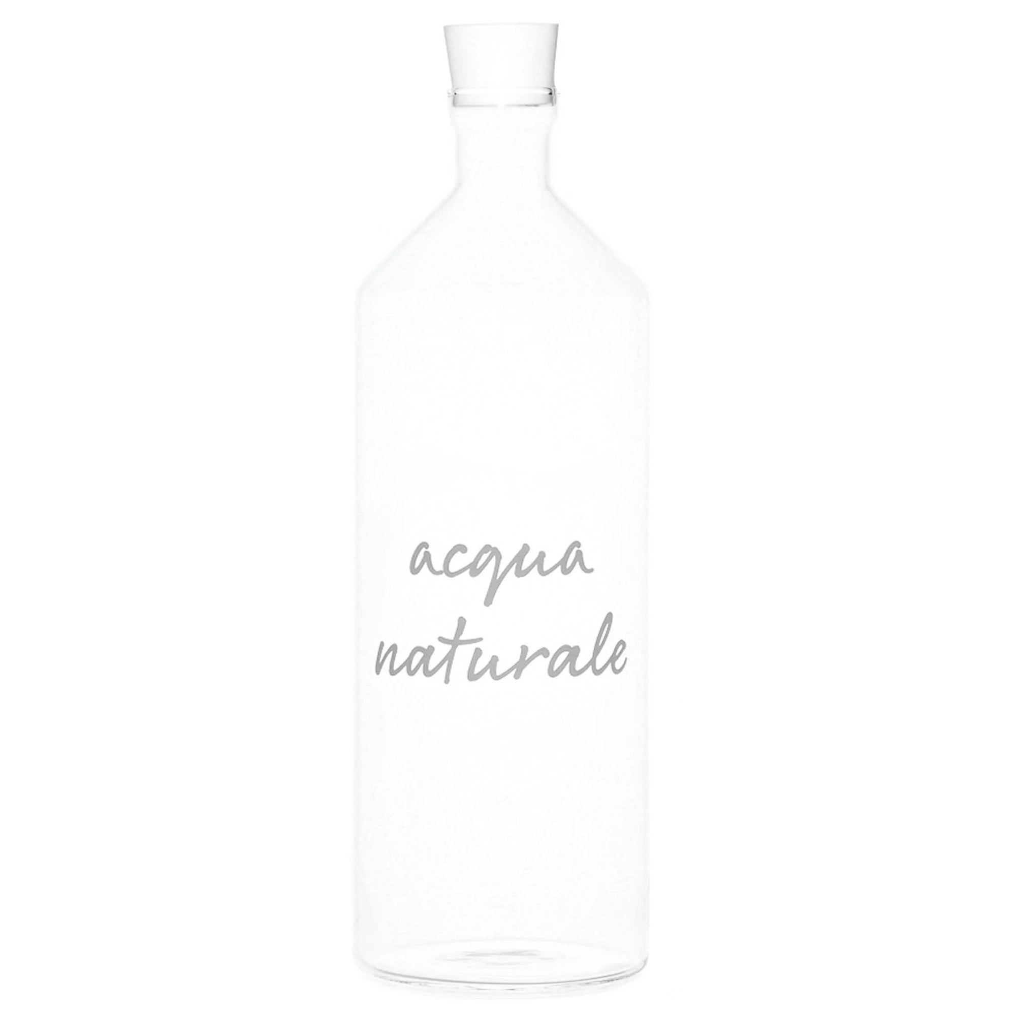 Bottiglia acqua decoro "Acqua Naturale". Simple day