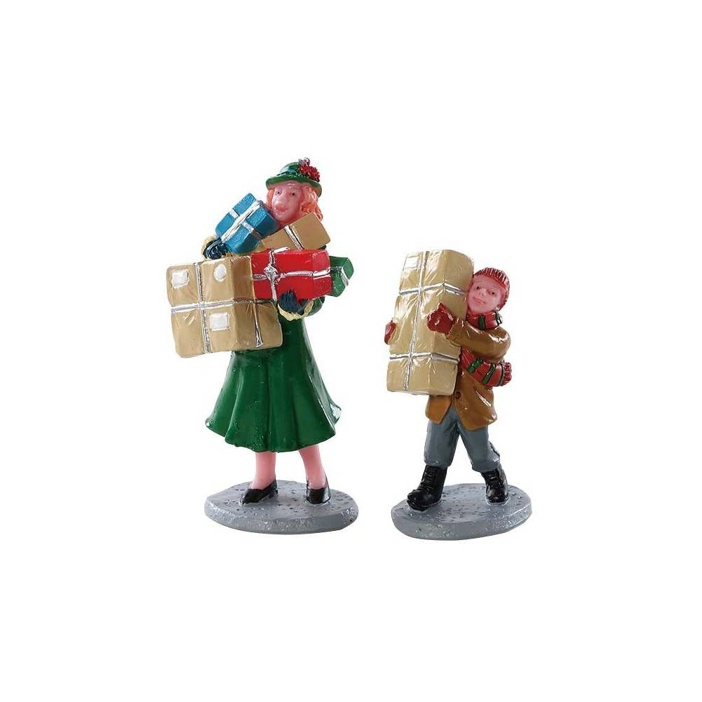 Statuine Christmas Rush Set of 2 pz. Lemax