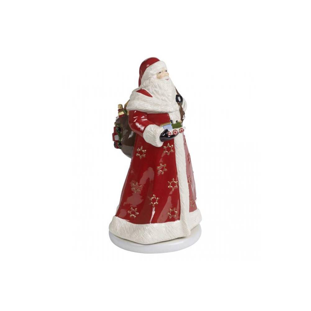 Carillon Babbo Natale rotante piccolo, Linea Christmas Toys Memory. Villeroy &amp; Boch