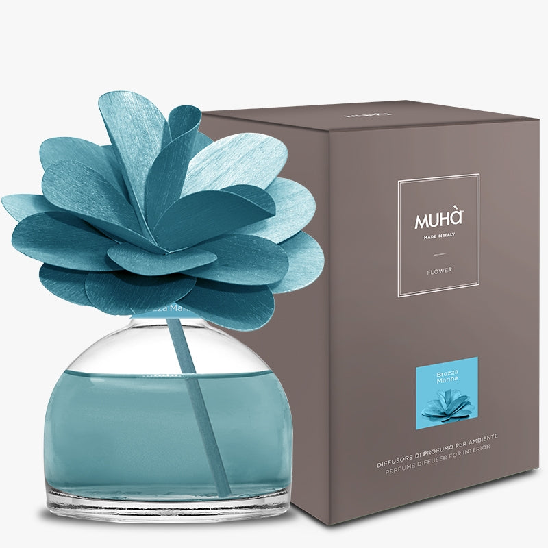 Profumatore d'ambiente "Flower Diffuser" brezza marina, 200ml. Muhà