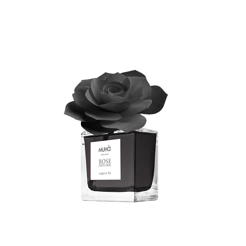 Profumatore d'ambiente "Rosa Diffuser" legni e tè, 100ml. Muhà