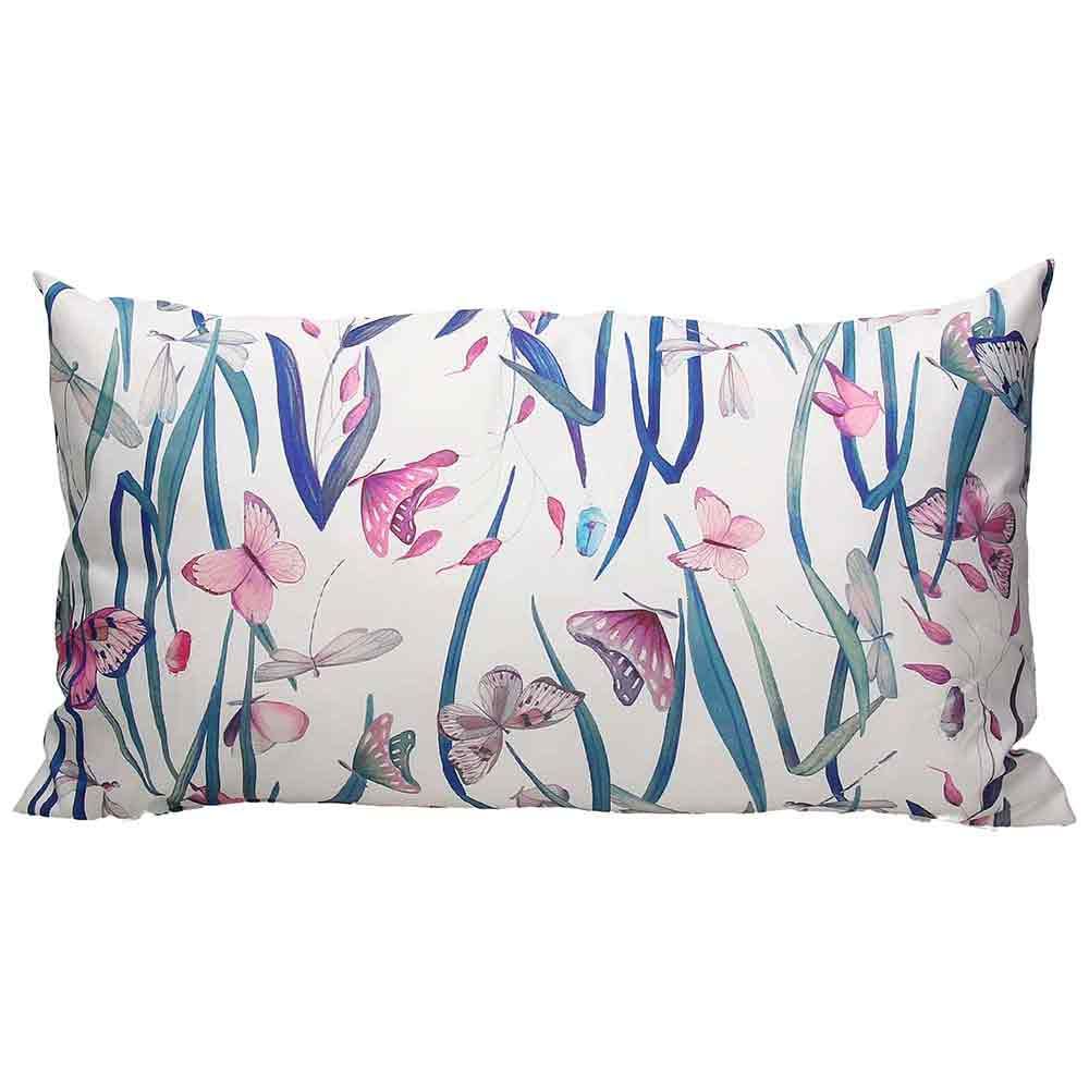 Cuscino rettangolare con imbottitura, Linea Butterfly, 35X60 cm. Tognana