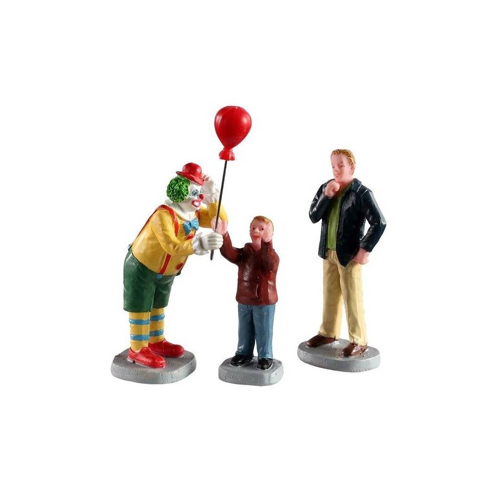 Statuine Friendly Clown Set of 3 pz. Lemax