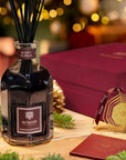 Gift box XMAS EDITION Diffusore 500 ml ROSSO NOBILE con bastoncini con decoro. Dr. Vranjes