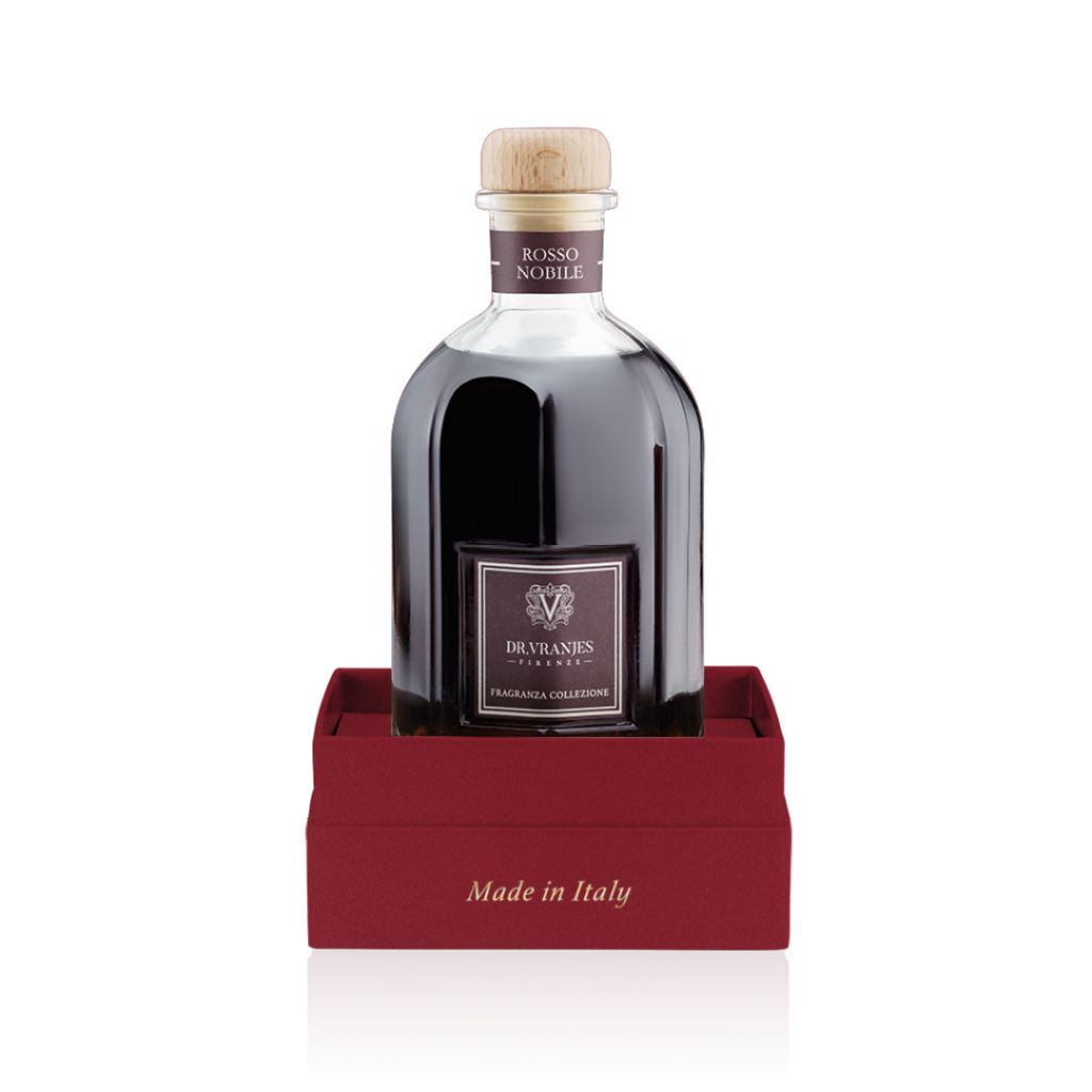 Gift box XMAS EDITION Diffusore 250 ml ROSSO NOBILE con bastoncini. Dr. Vranjes
