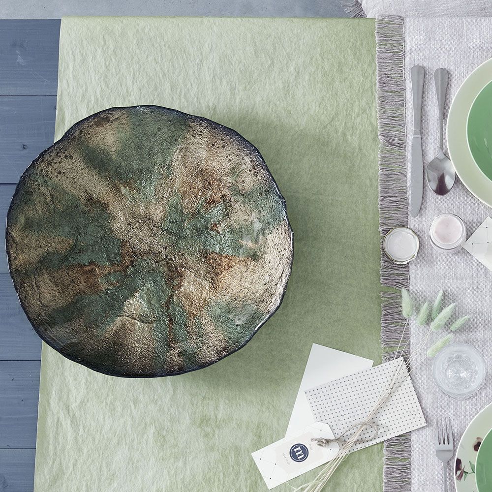 Centrotavola vetro Linea Galassia Hyde Park. Tognana Porcellane