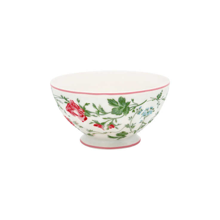 French bowl misura xlarge, Linea Constance, colore bianco. Greengate