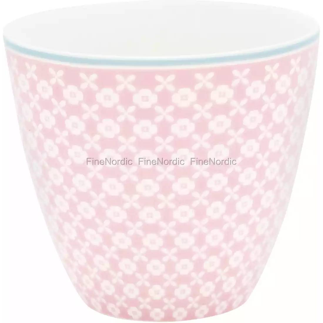 Latte cup Linea Helle colore rosa. Greengate
