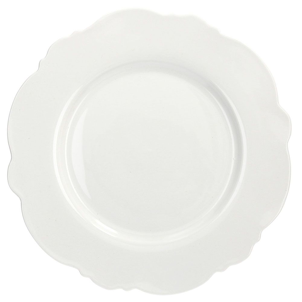 Servizio tavola da 12 Ginevra bianco, porcellana. Tognana