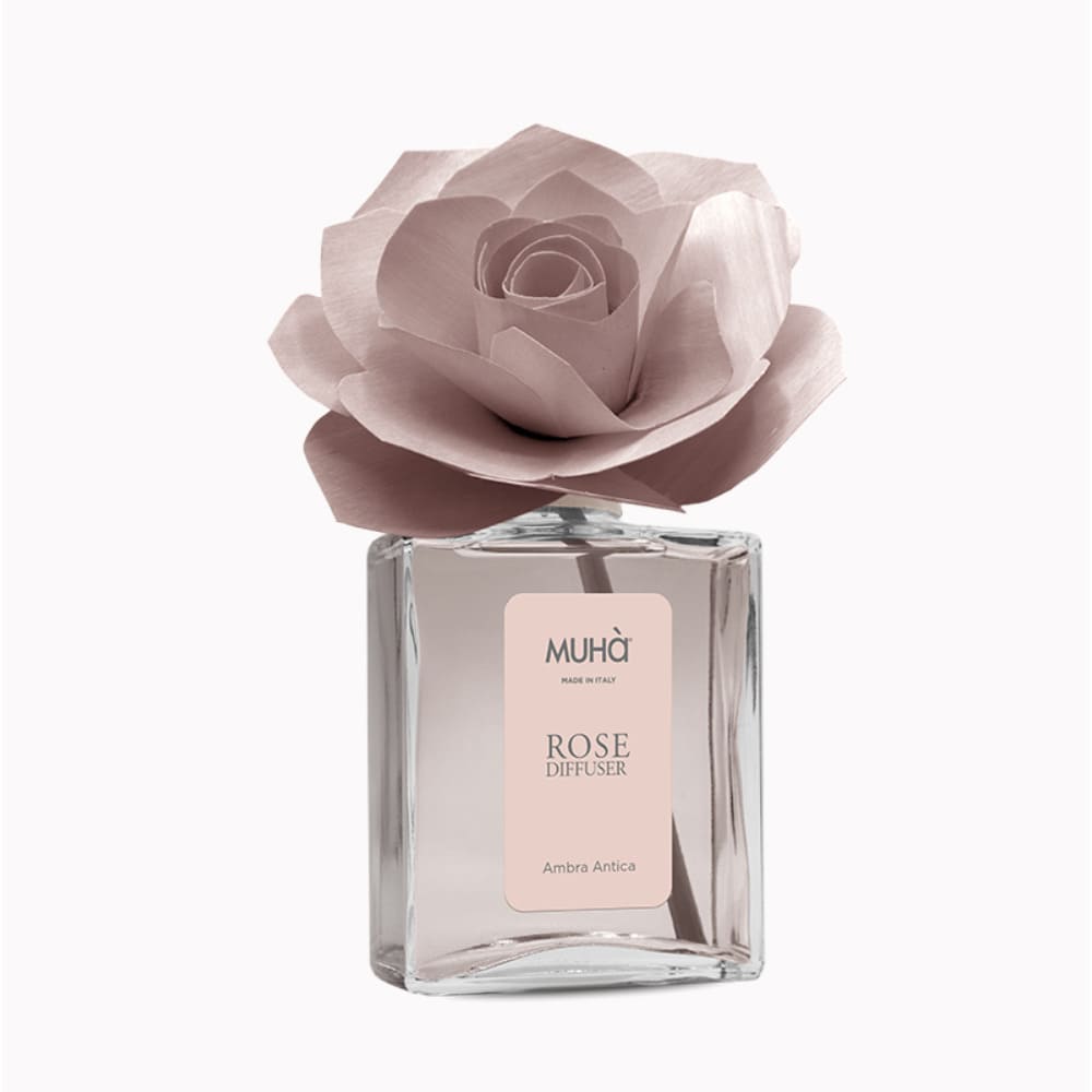 Profumatore d'ambiente "Rosa Diffuser", ambra antica, 200ml. Muhà