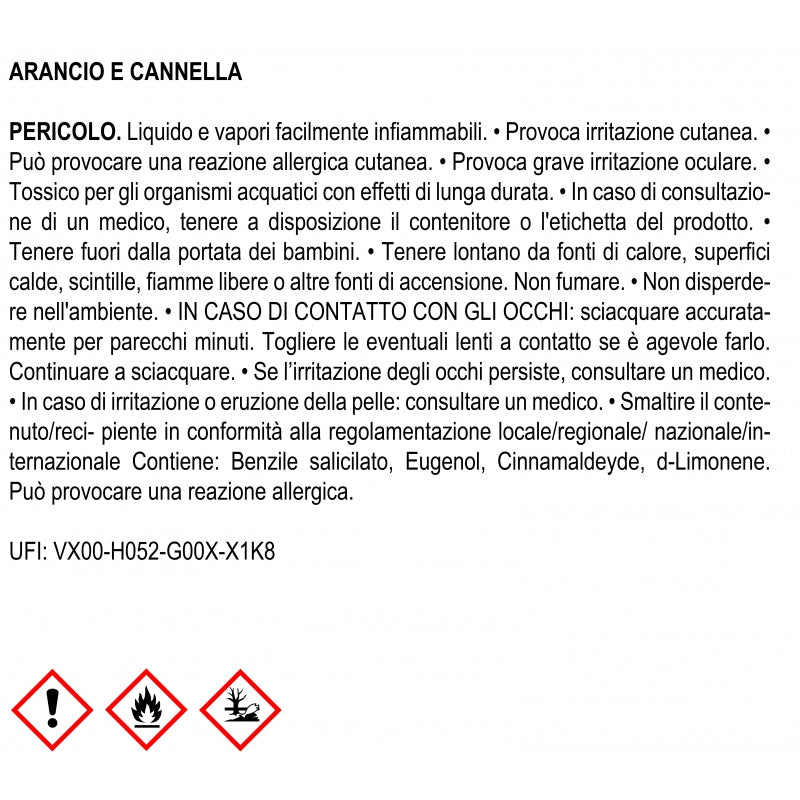 Profumatore d'ambiente "Flower Diffuser" arancio e cannella, 500ml. Muhà