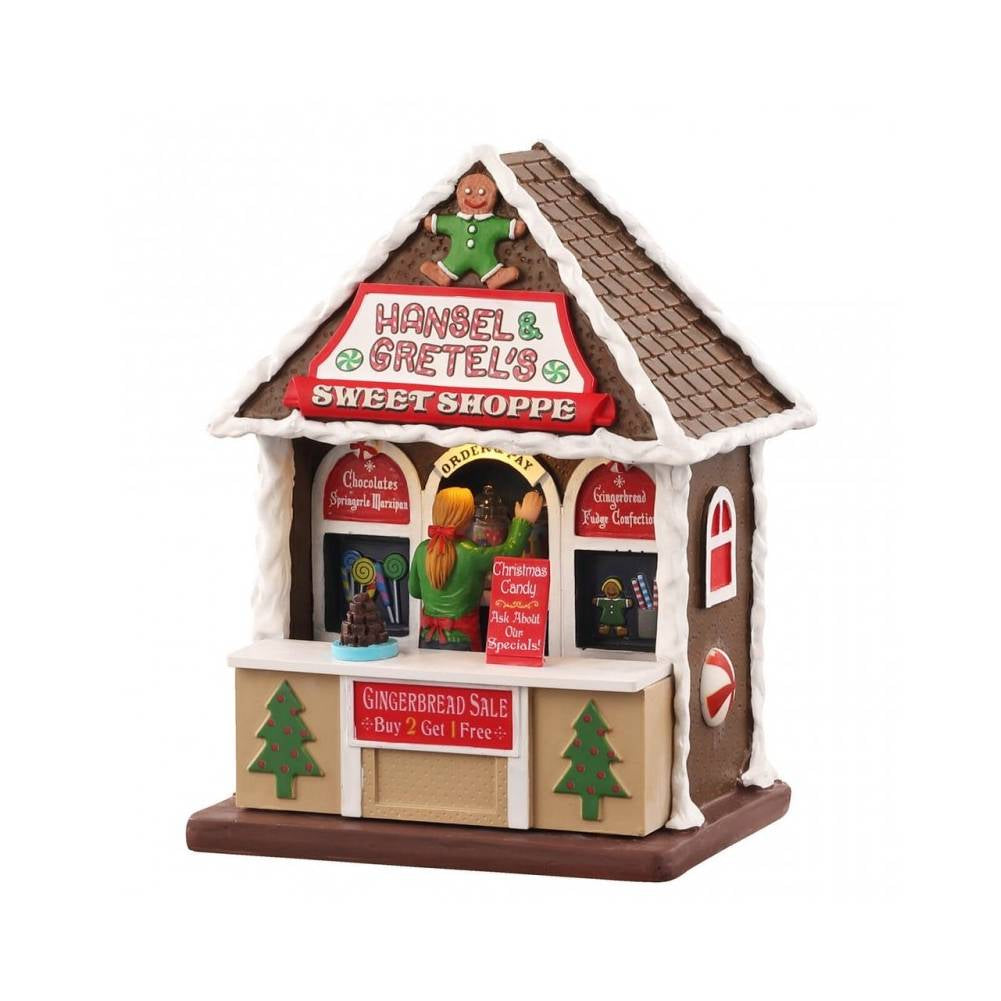 Casetta Hansel &amp Gretel's Sweet Shoppe B/O (3V). Lemax