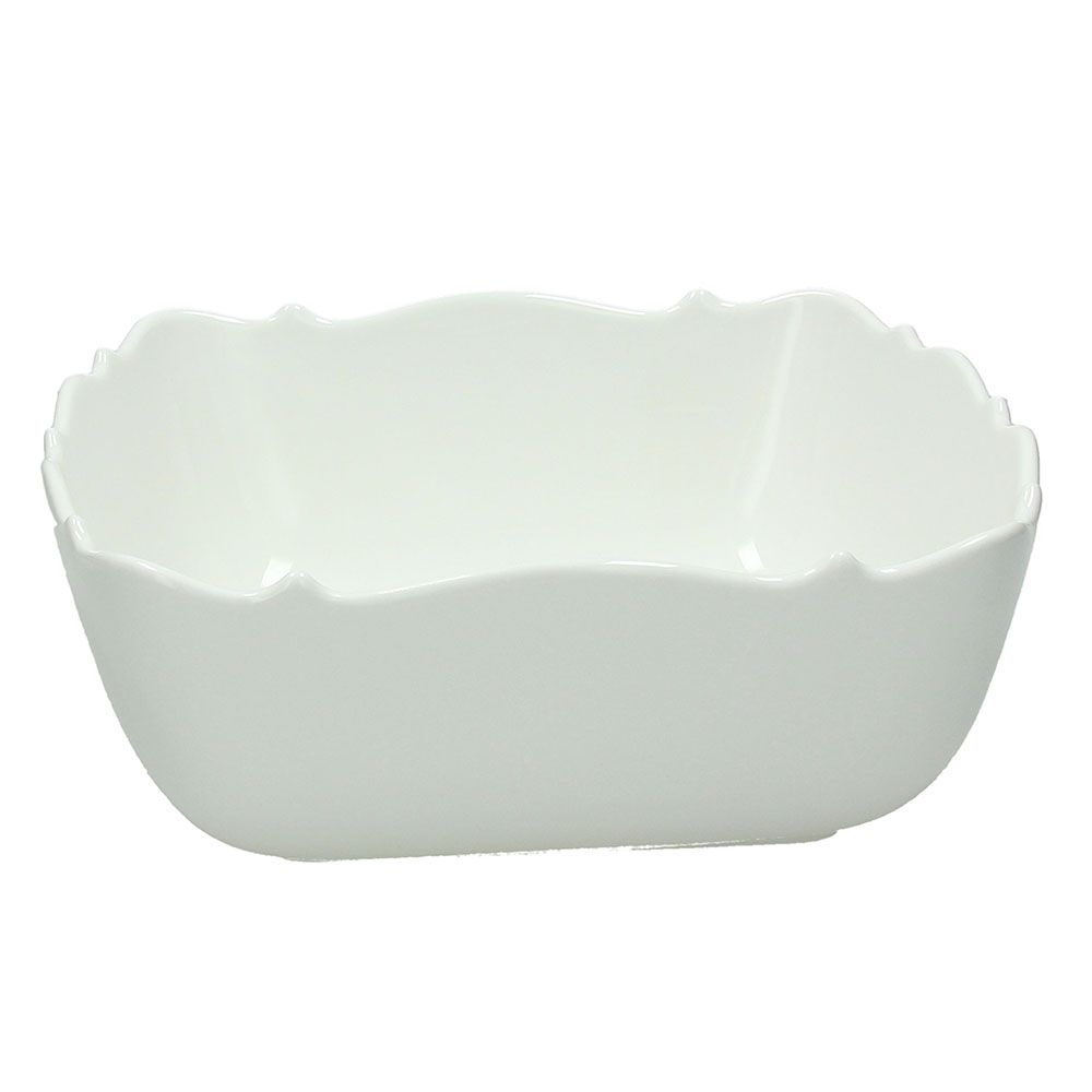 Fruttiera Quadra Cm 25 Bianco LINEA KALIKA. Tognana