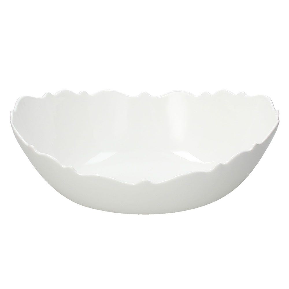 Coppa ovale Bianco LINEA ARYA. Fade